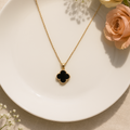 Clover Pendant - Black